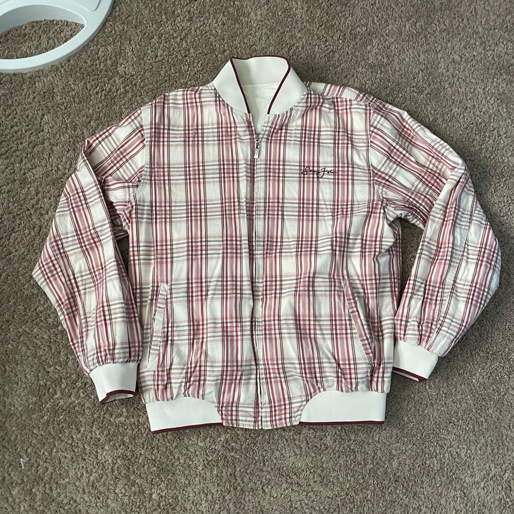 Reversible Sean Jean Heavyweight Bomber Jacket